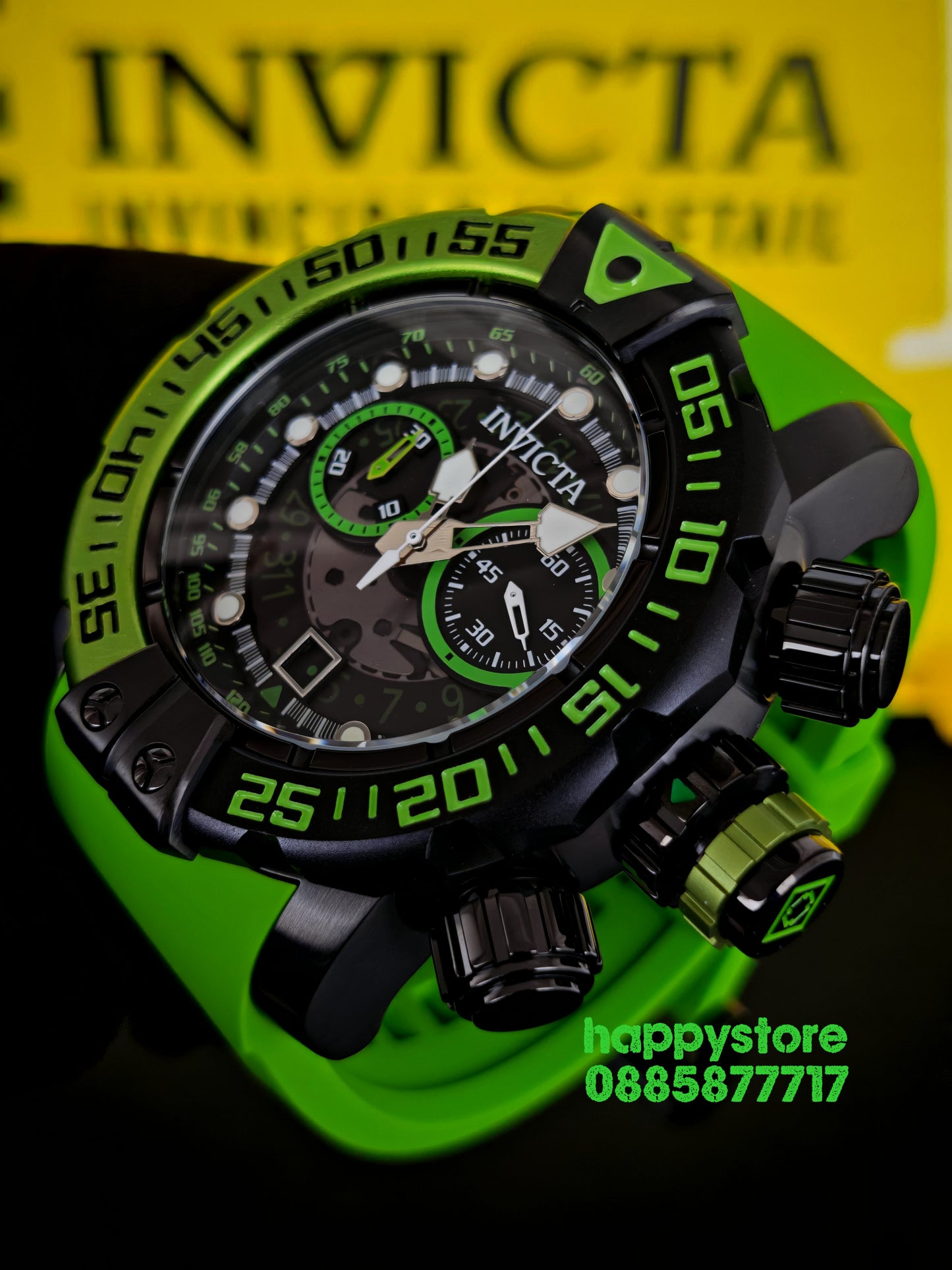 INVICTA Foxhound green 57 mm