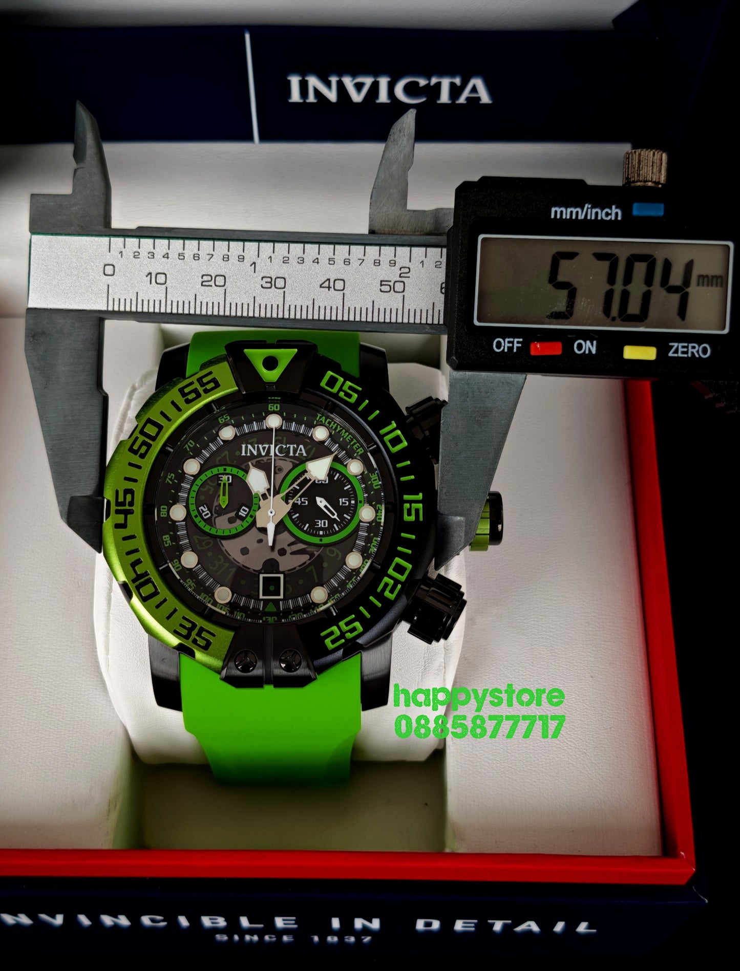INVICTA Foxhound green 57 mm