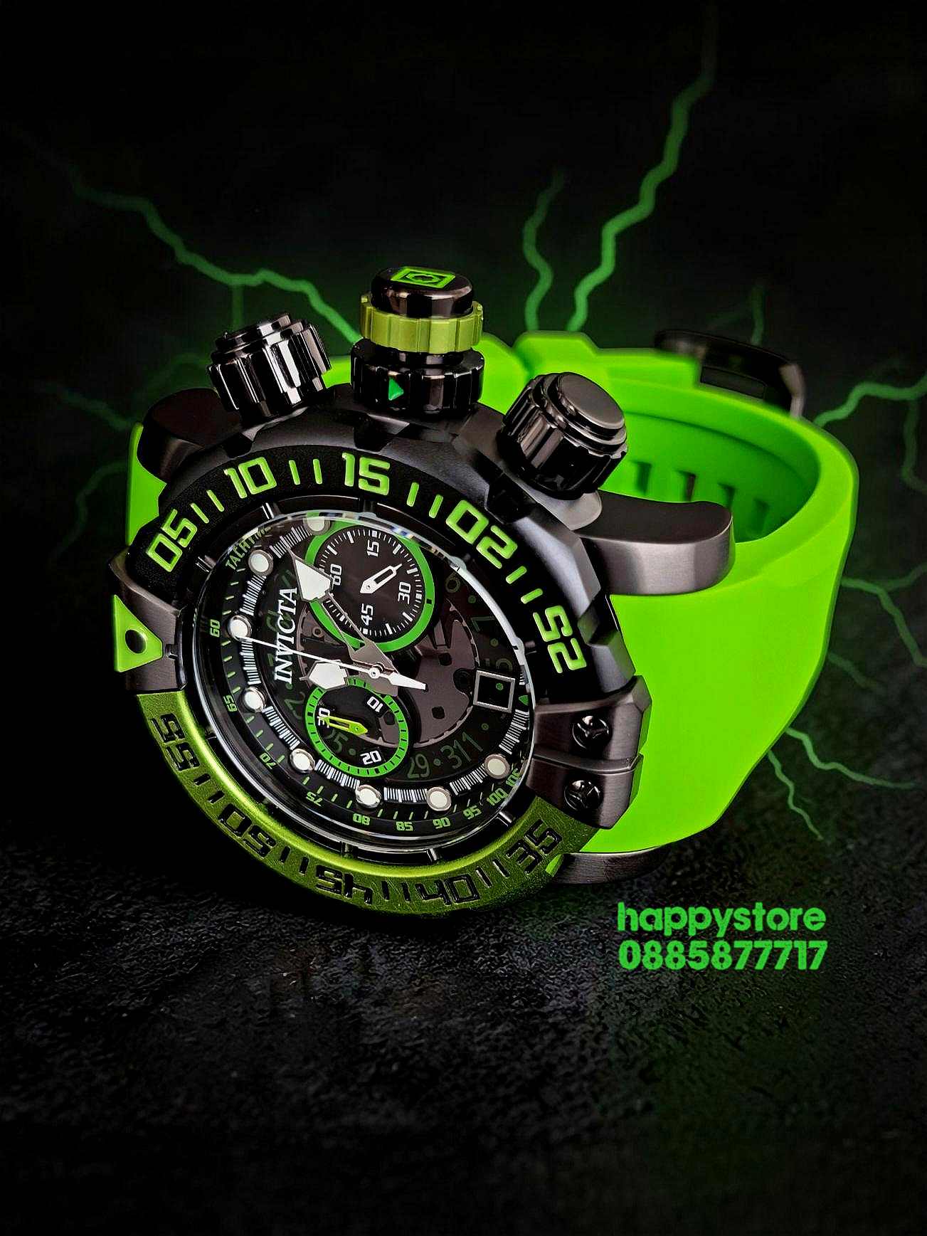 INVICTA Foxhound green 57 mm