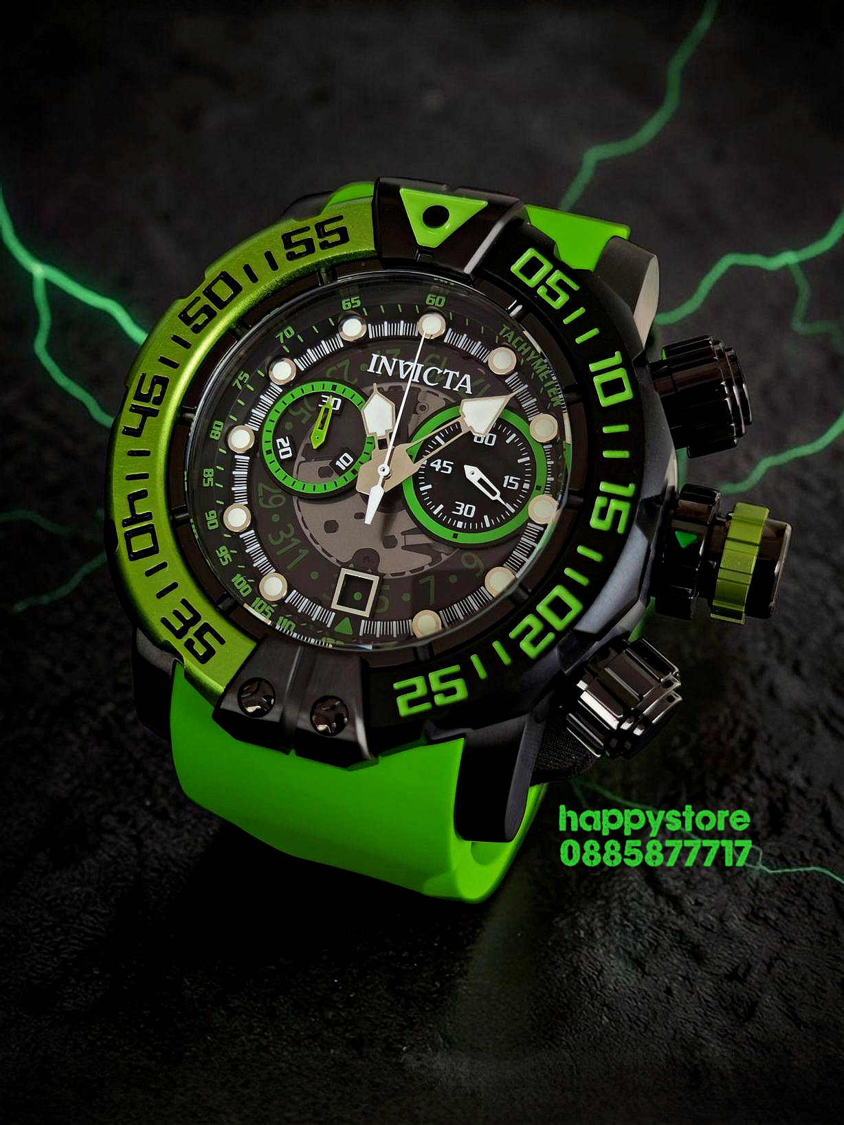 INVICTA Foxhound green 57 mm