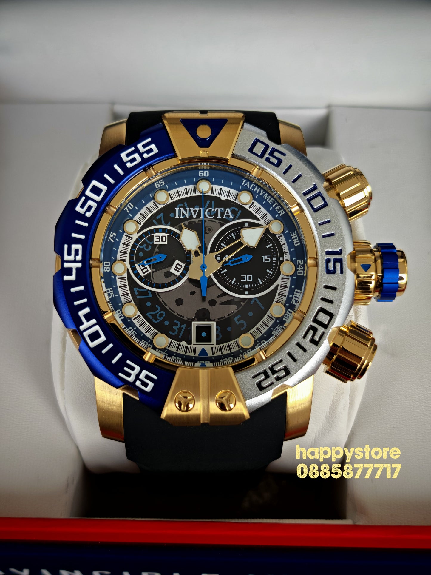 INVICTA Foxhound gold 57 mm