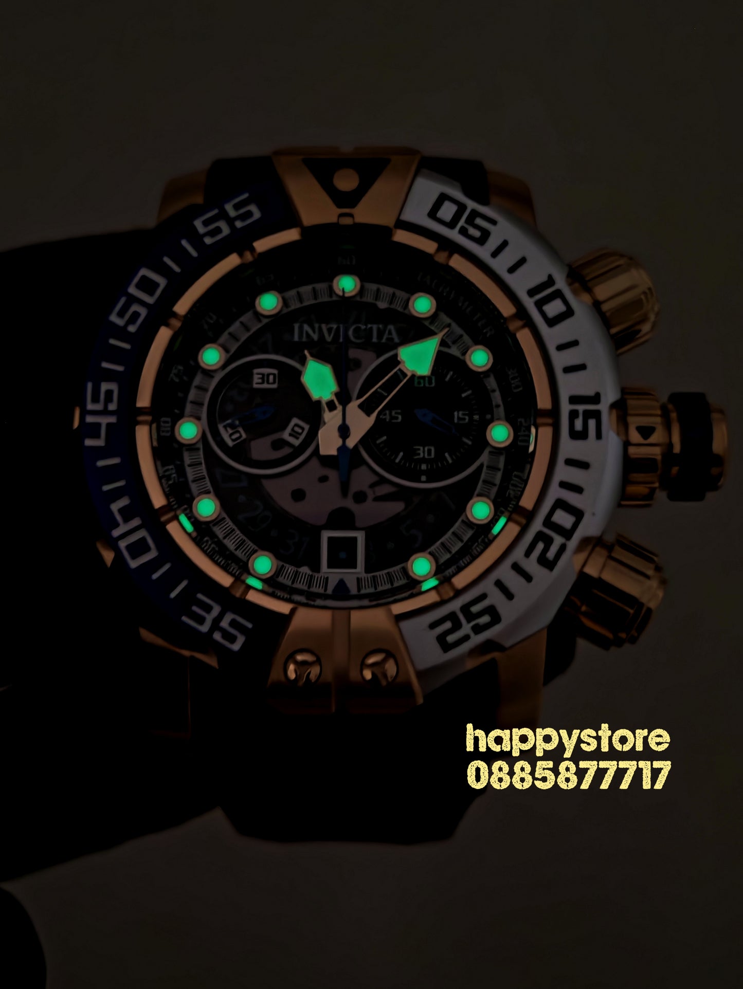 INVICTA Foxhound gold 57 mm