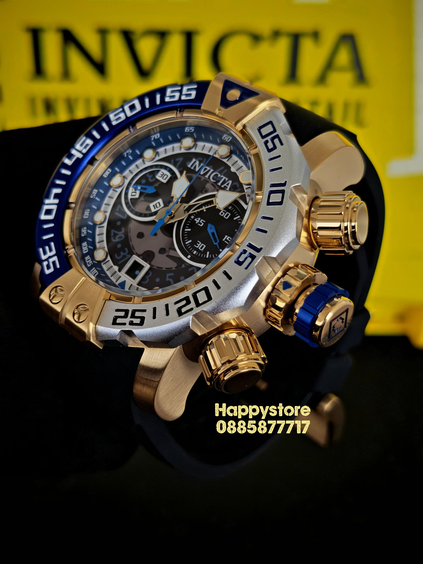 INVICTA Foxhound gold 57 mm