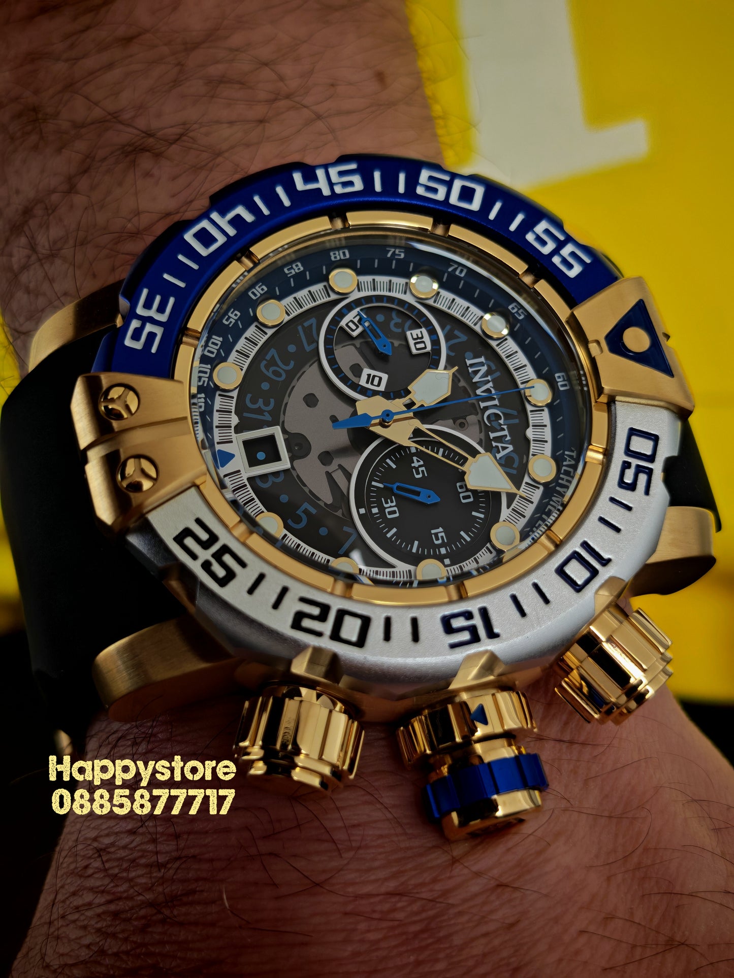 INVICTA Foxhound gold 57 mm