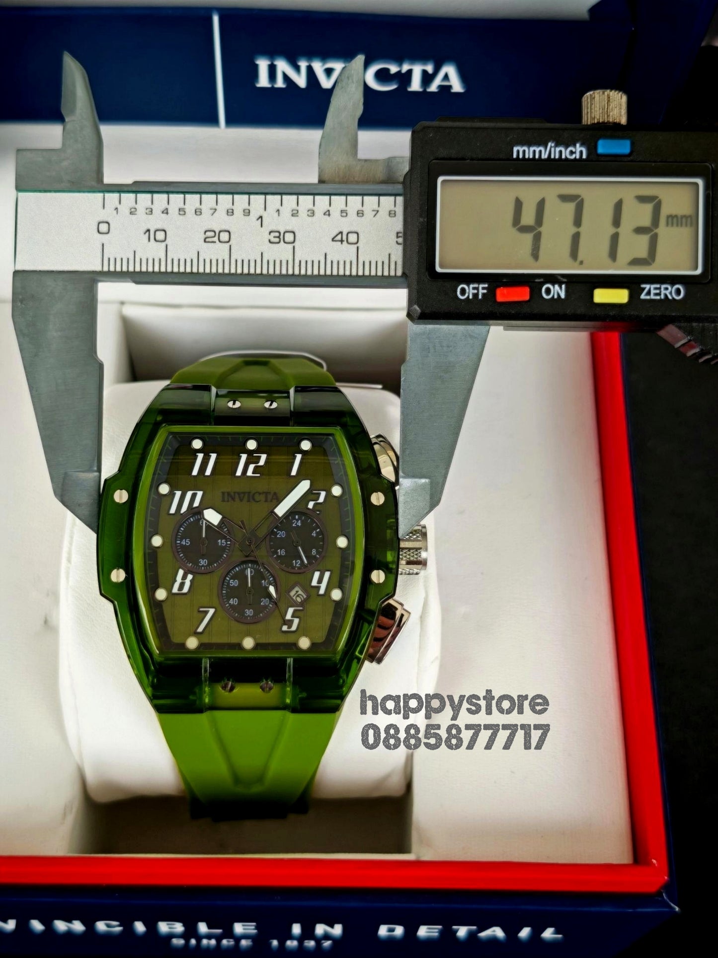 INVICTA Ghost Green 47 mm