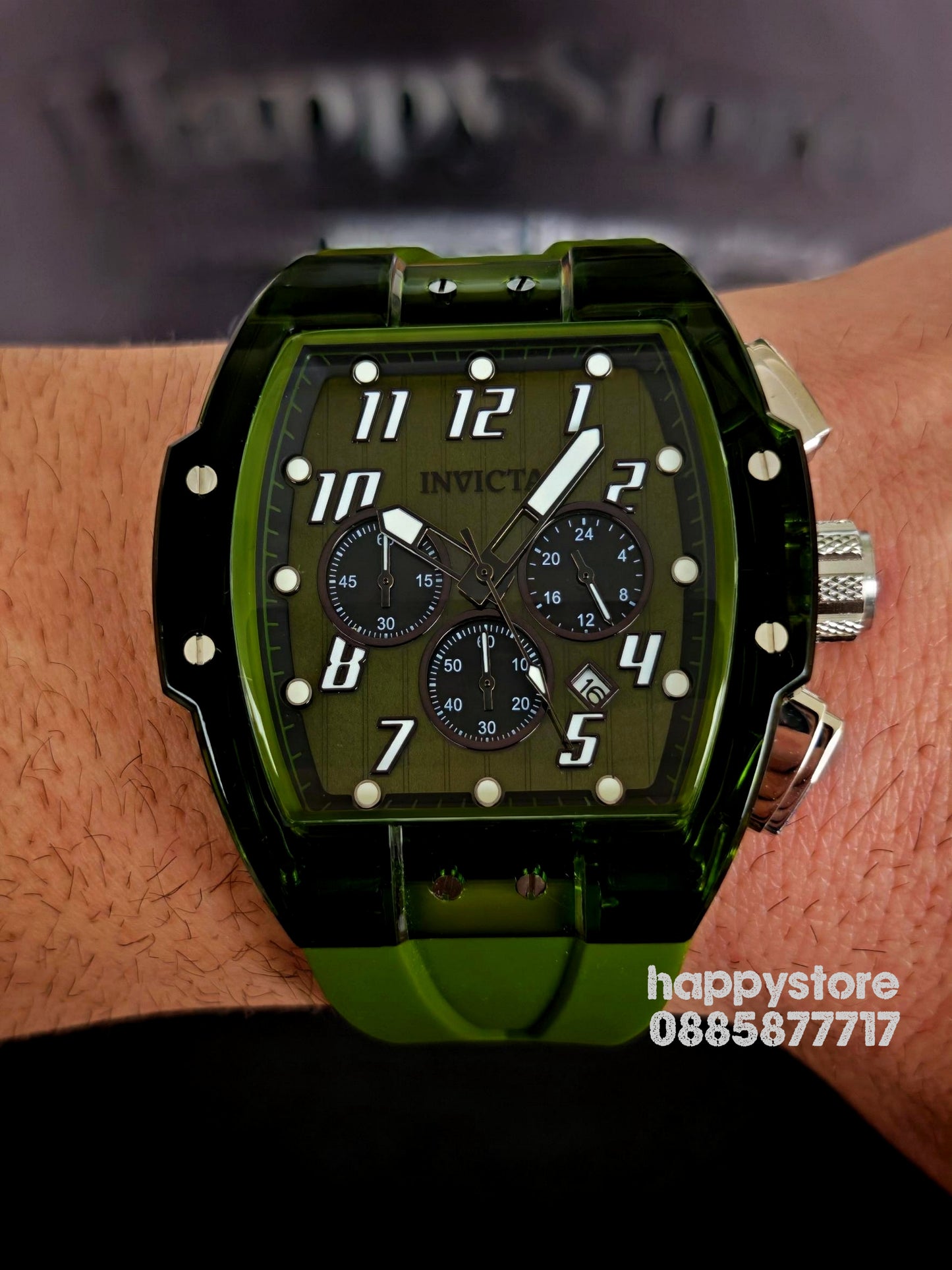 INVICTA Ghost Green 47 mm