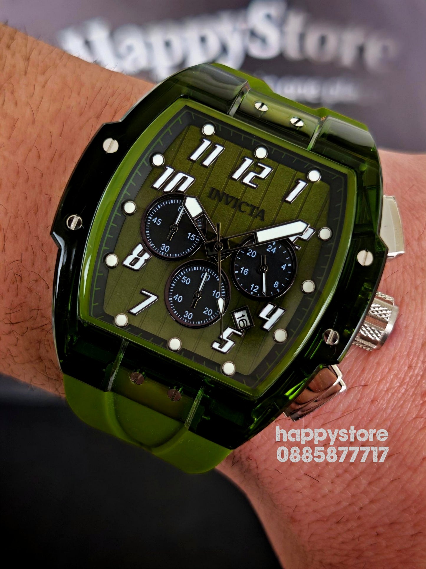 INVICTA Ghost Green 47 mm