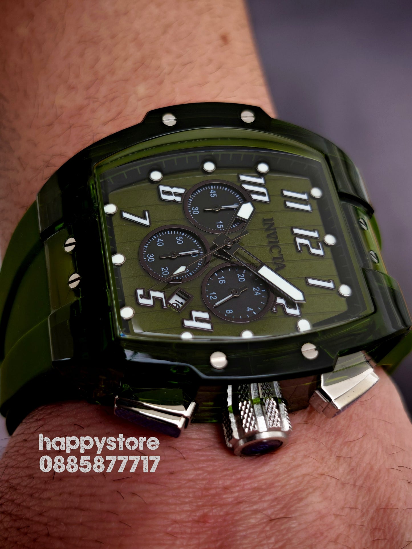 INVICTA Ghost Green 47 mm