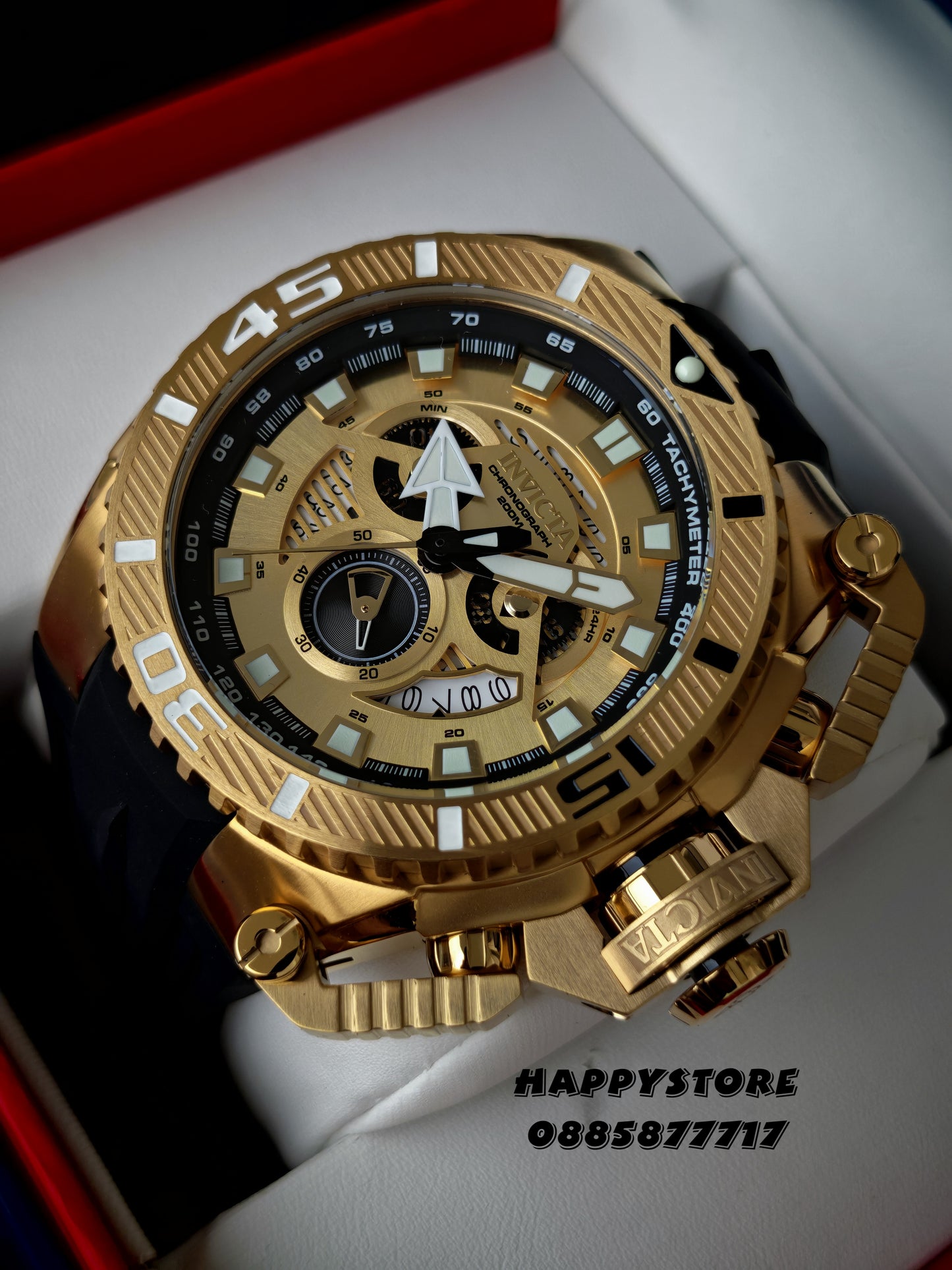 INVICTA Optimus Gold 66 mm