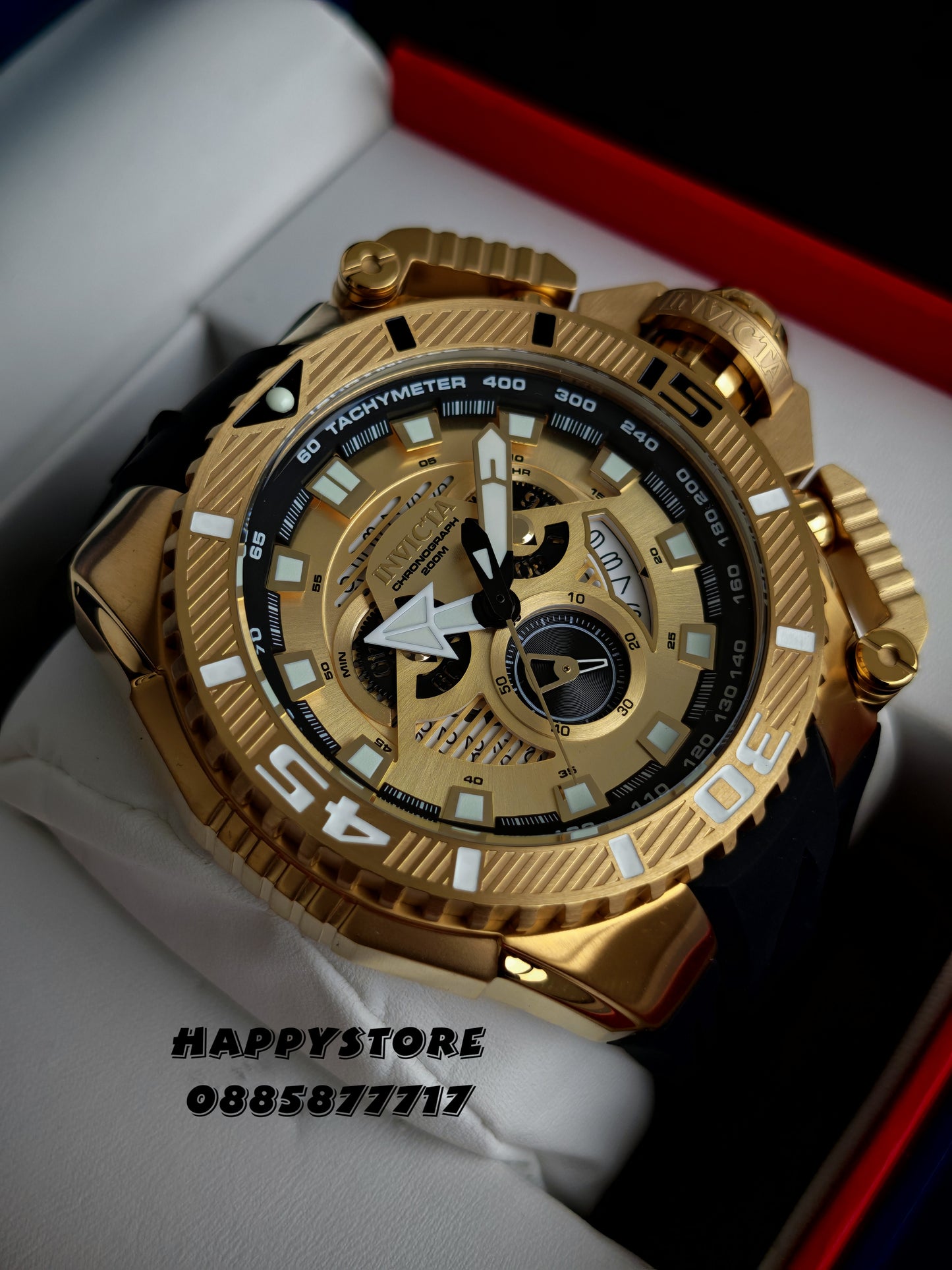 INVICTA Optimus Gold 66 mm