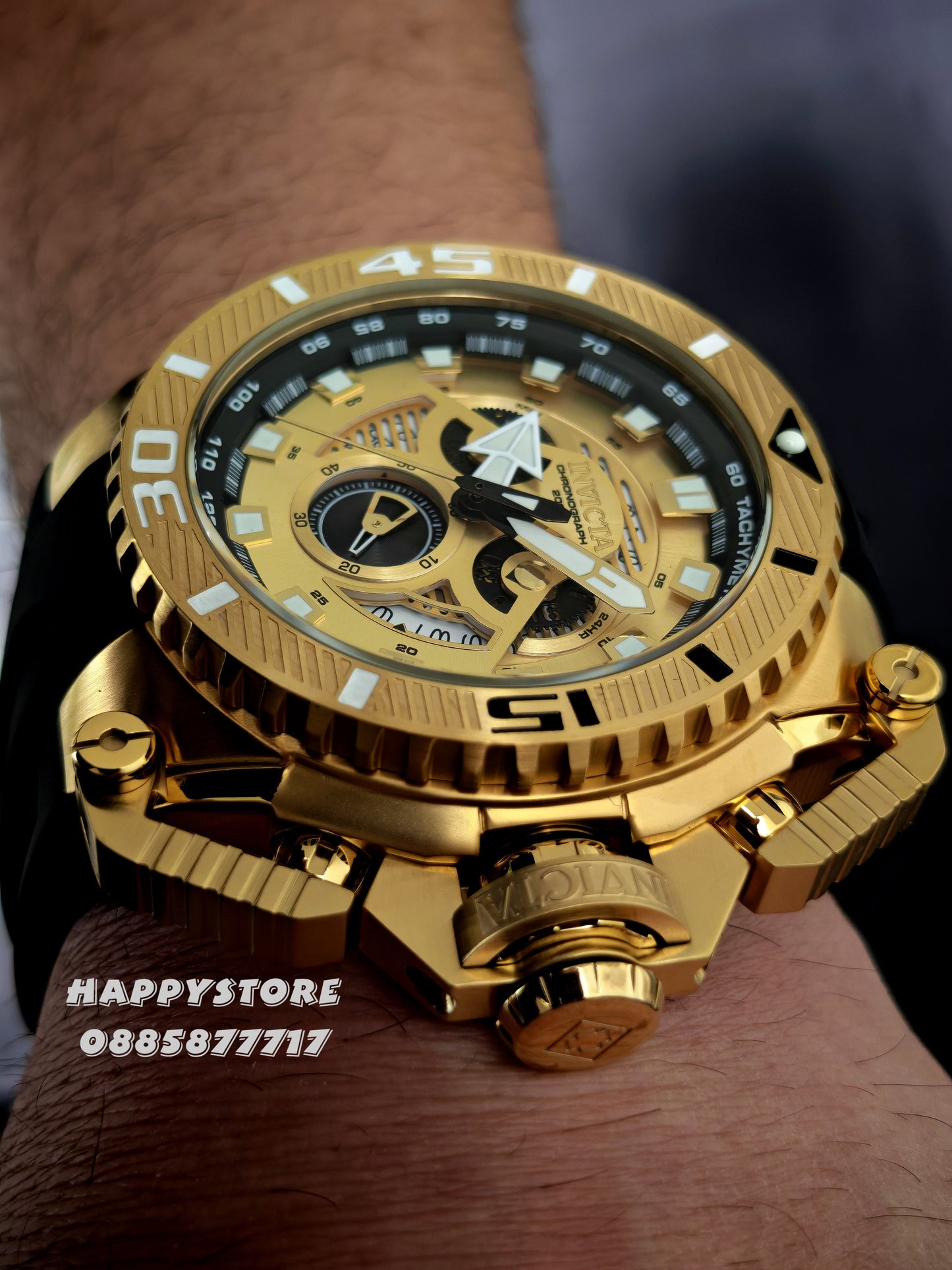 INVICTA Optimus Gold 66 mm