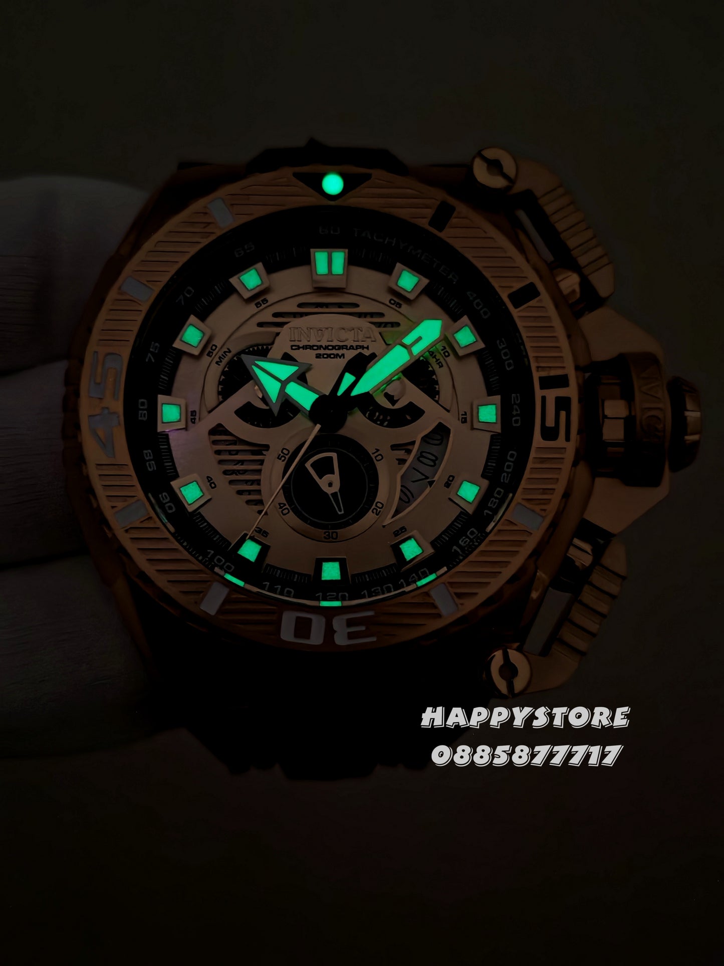 INVICTA Optimus Gold 66 mm
