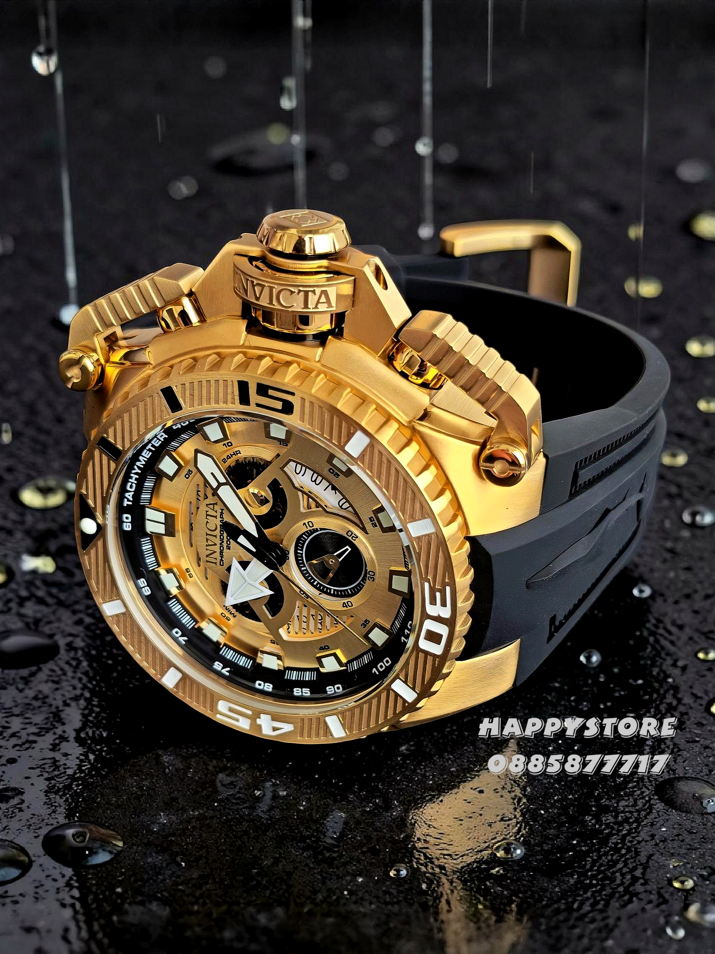 INVICTA Optimus Gold 66 mm
