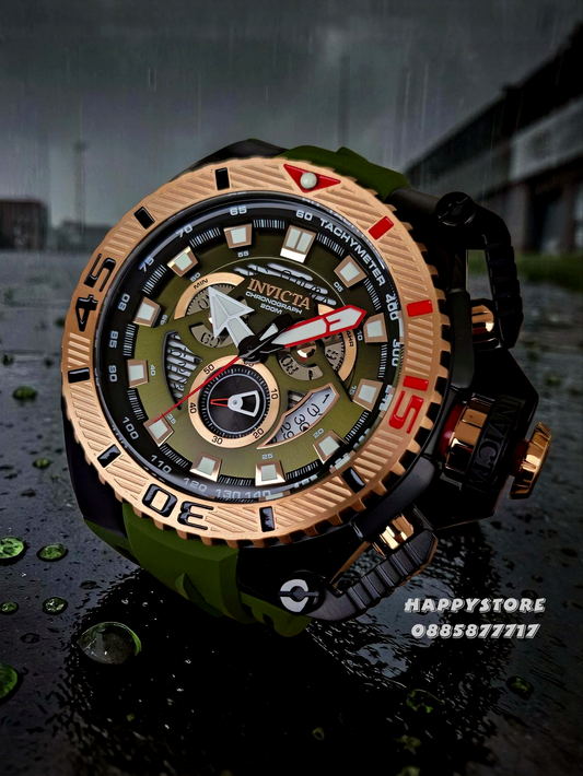INVICTA Optimus Army Green 66 mm