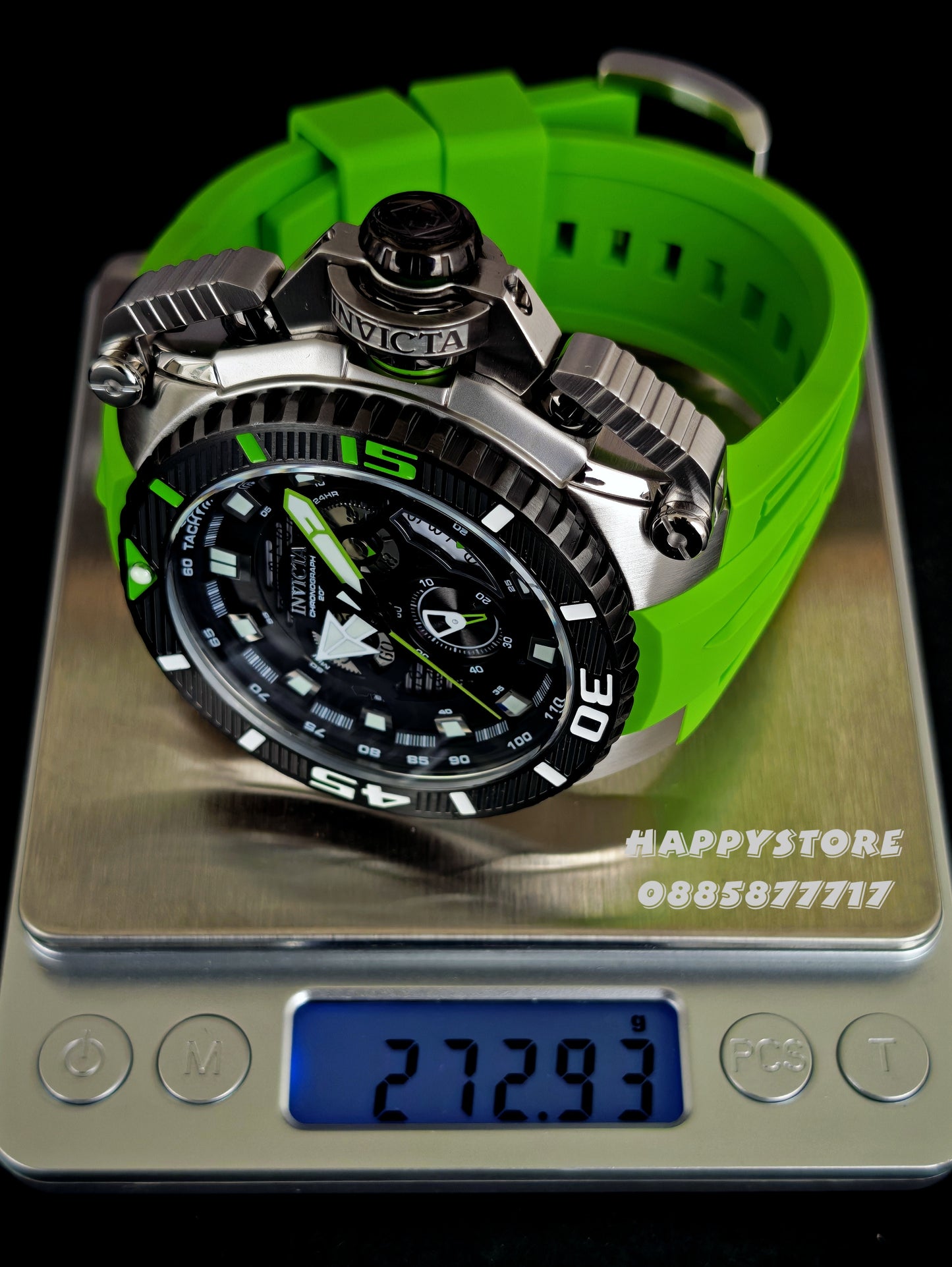 INVICTA Optimus Light Green 66 mm