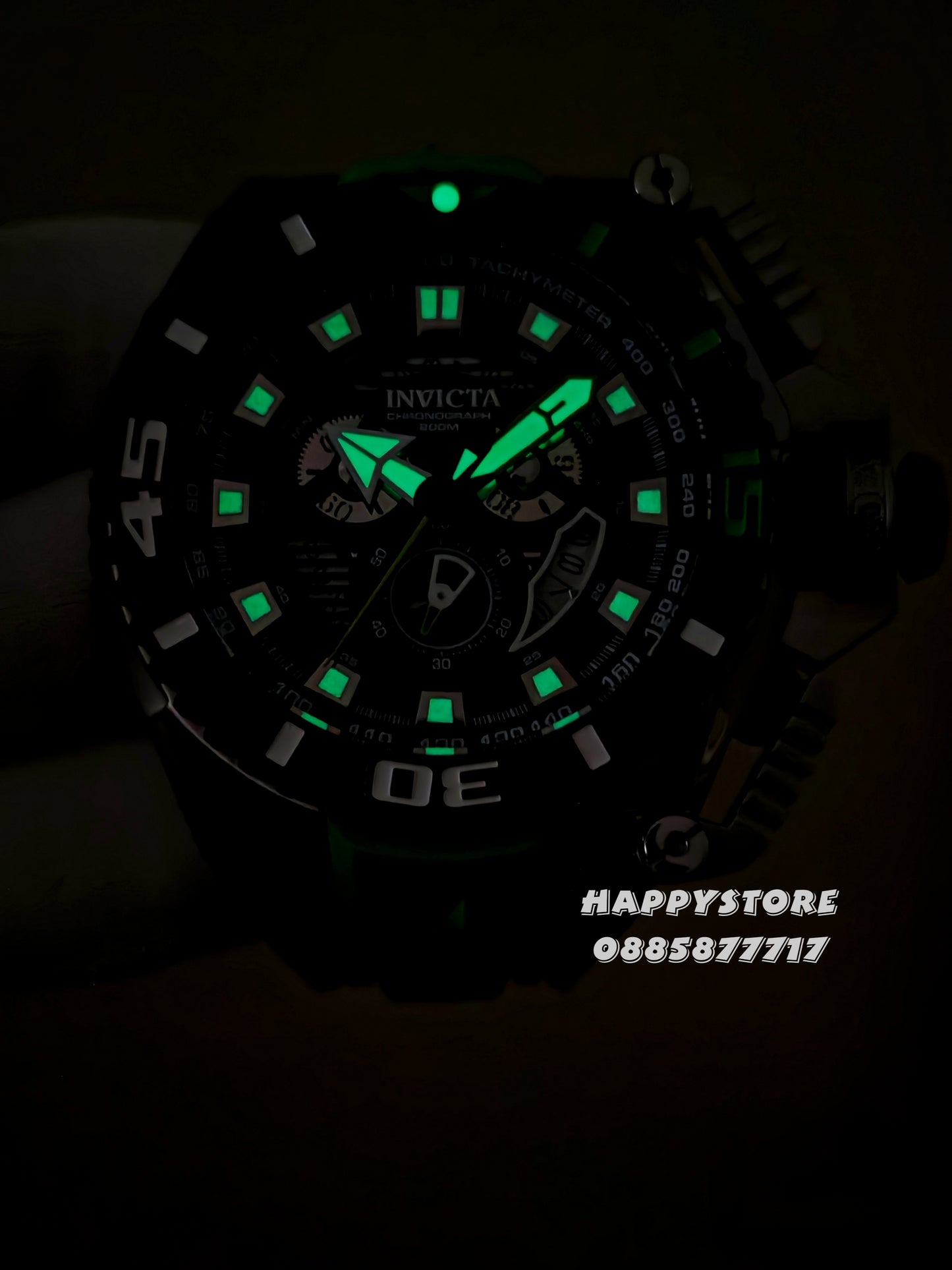 INVICTA Optimus Light Green 66 mm
