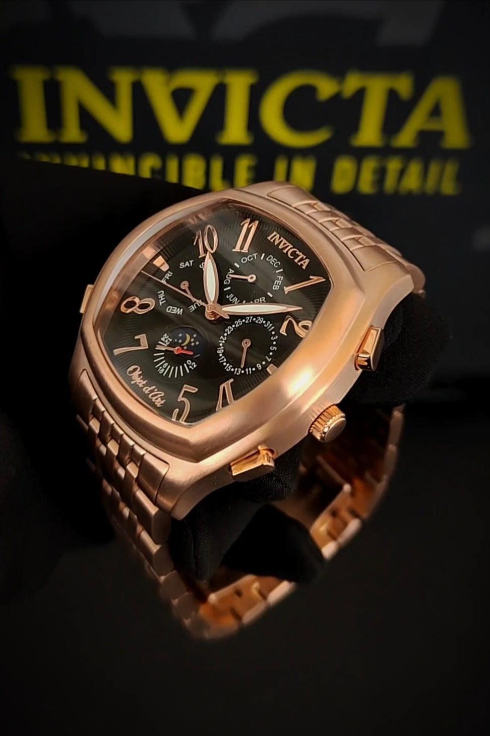 INVICTA Object D Art automatic Rose Gold 44 mm